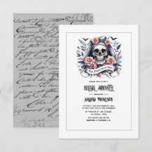 "Till Död Do US Part" gotisk Möhippa