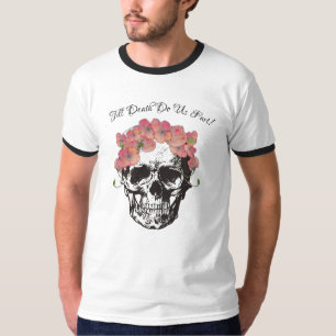 Till Död, gör oss del Skull t-shirt b