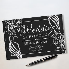 Till Död gör vi del | Gothic Black HalloWedding Gästböcker