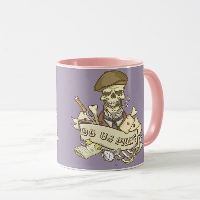 Till Död gör vi del Mugg (Framsida höger)