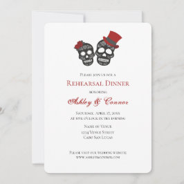 Till Död gör vi oss del Rehearsal Middagsinbjudan Inbjudningar