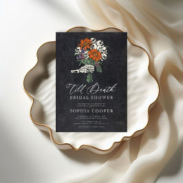 Till Död Gothic Möhippa Inbjudningar