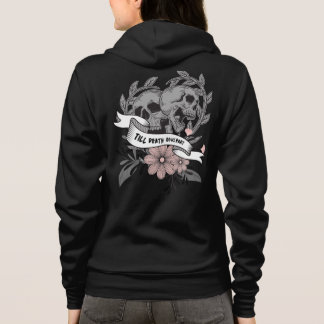 Till döden, del I grått rosa skallblommor T Shirt