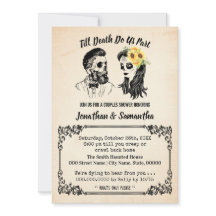 Till döden delar vi döskallar par dusch