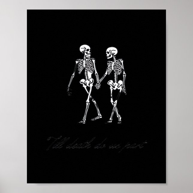 Till döden deltar vi i den grå klassiska utformnin poster (Framsidan)