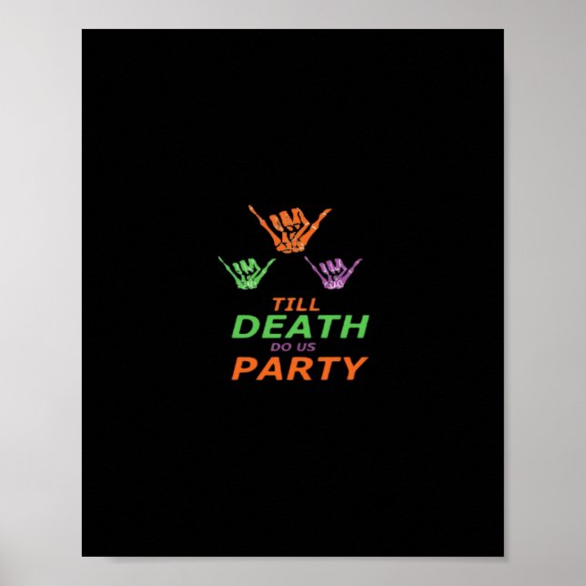 Till Döden do oss Party Classic Poster (Framsidan)