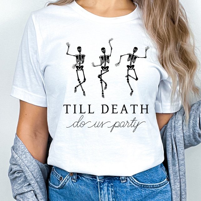 Till Döden Do US Party Bachelorette Helg T Shirt (Skapare uppladdad)