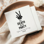 Till Döden Do US Party Skeleton Bachelorette Party Pappersservett<br><div class="desc">Det här är ett tills Döden gör oss Party gotiska Skeleton Bachelorette-partiets Pappra servar!</div>