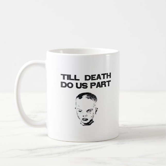 Till Döden gör oss del Classic Sloth Kaffemugg (Vänster)