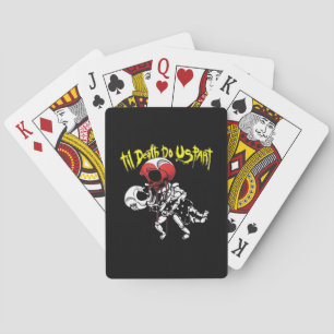 Till Döden gör oss del - Skeleton lite för mycket Casinokort