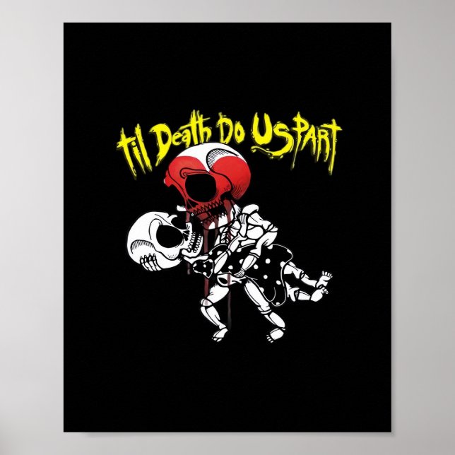 Till Döden gör oss del - Skeleton lite för mycket Poster (Framsidan)