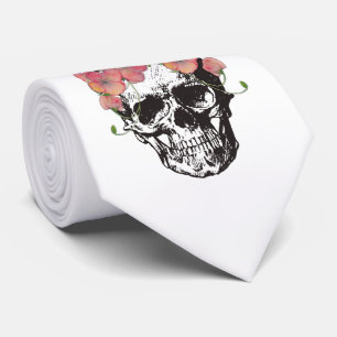 Till döden gör oss del Skull Bröllop slips