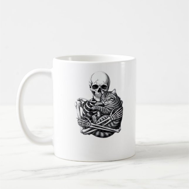 Till Döden gör oss klassiska och citerade Kaffemugg (Vänster)