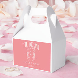 Till döden gör oss Party Personligt bröllp favorit Presentaskar