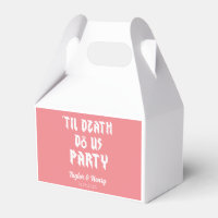 Till döden gör oss Party Personligt bröllp favorit