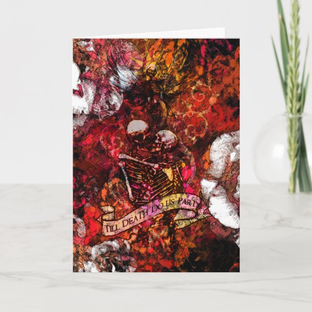 Till Döden, gör vi oss till delkort i rött Kort (Framsida)