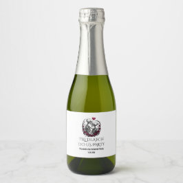 Till Döden Party Gotisk Skelett Ros Ogift