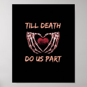 Till Döden tillhör Skeleton Heart Händer Valenti Poster