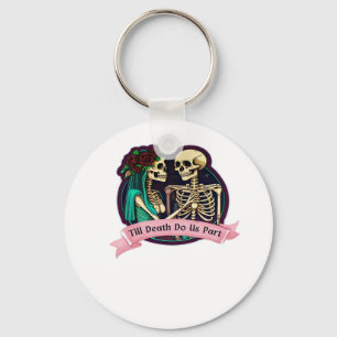 Till Döden tillhör Valentine Art - Spooky Cute Nyckelring