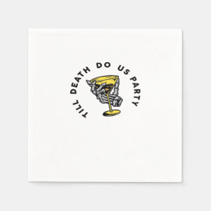 Till Döds do oss Part-Y Classic Funny Pappersservett