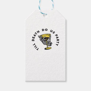Till Döds do oss Part-Y Classic Funny Presentetikett