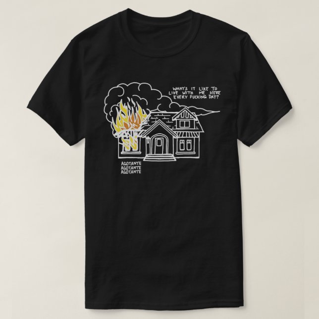 Till dödsens hjärta T-Shirt (Design framsida)