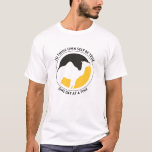 Till egen självbetjäning - svart/Guld T Shirt
