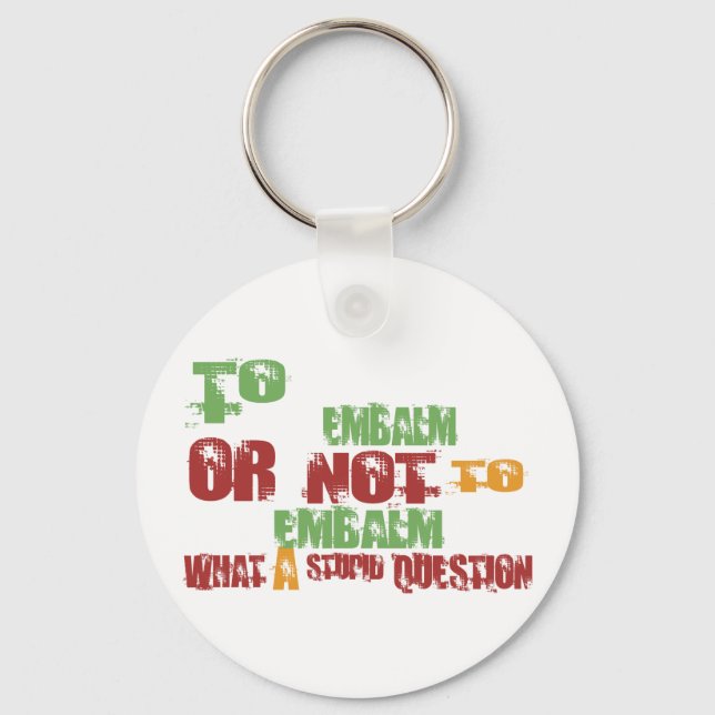 Till Embalm Nyckelring (Framsida)