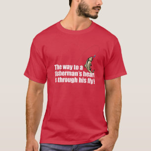 Till en fisherman´shjärta är långt till och me t-shirt