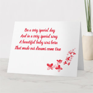 TILL EN MYCKET *SPECIELL DAUGHTER* PÅ DIN BIRTHDAY KORT