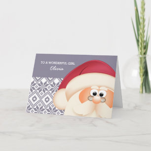 Till en Speciell Kid från Jultomten. Jul Helgkort