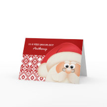 Till en Speciell Kid från Jultomten. Julkort