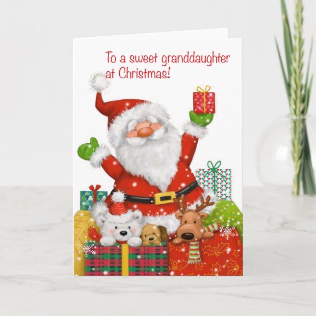 Till en svensk mordotter vid jul kort (Framsida)