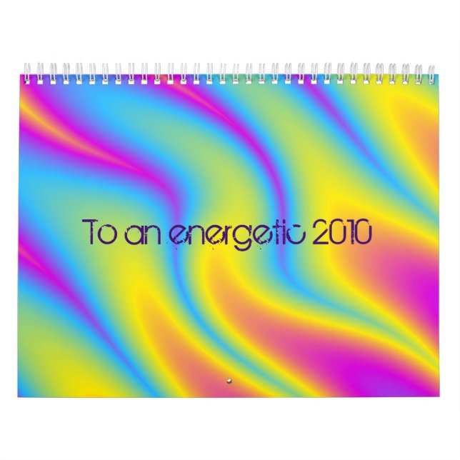 Till ett energiskt 2010 kalender (Omslag)