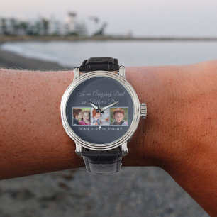 Till ett foto från Fantastisk på Far dag Armbandsur