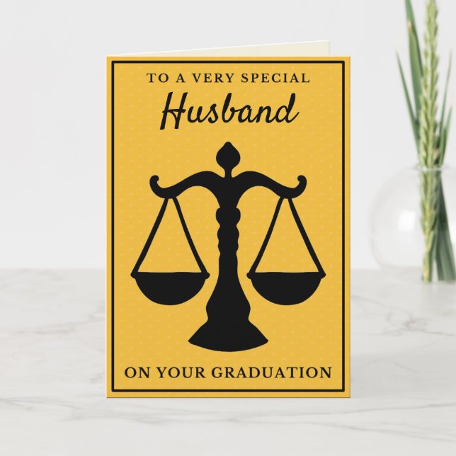 Till ett mycket Speciellt XXXX Law Studenten-kort Kort (Framsida)