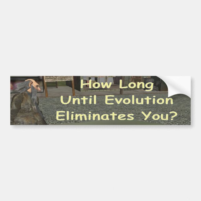 till evolution avlägsnar hur long dig? bildekal (Framsidan)