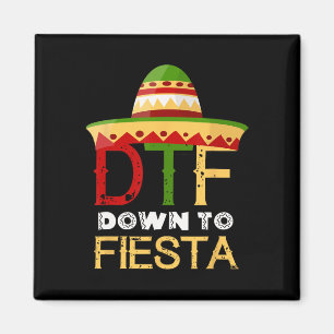 Till Fiesta Dtf Mexikanska Mexiko Cinco De Mayo Magnet