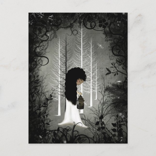 Till Forest of Light Postcard Vykort (Framsida)