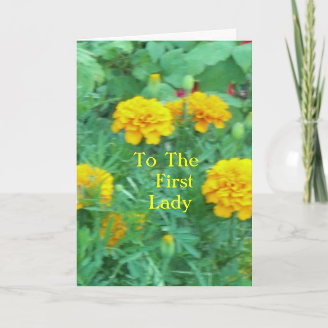 till första Dam Kort (Framsida)