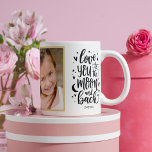 Till foto för Anpassningsbarna Måne och FÄRG i bak Kaffemugg<br><div class="desc">Anpassa det här mugg med text och foton för att skapa en gåva av ett slag! Finns i mer färg.</div>