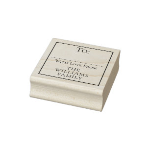 Till/från Family Namn jul-Helgdag-Märkrn Stämpel