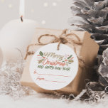 Till/från Vintage typ Holly Berry-julgåva Gåvor Etiketter<br><div class="desc">Höjd din presentförpackning levererar den här julhelgen till nästa nivå med den här lysande och festliga märkrn. Med mitt ursprungliga,  handdragna vintern blad i vibrerande färg parad med söt,  vismisk typografi.</div>