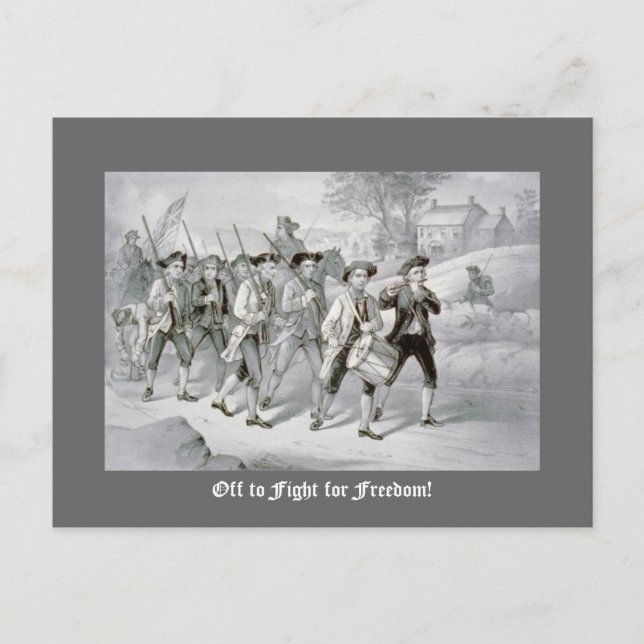 Till frihetskamp! vykort (Framsida)