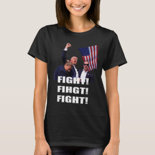 Till fullo stöder ordförande Trump 1 T Shirt