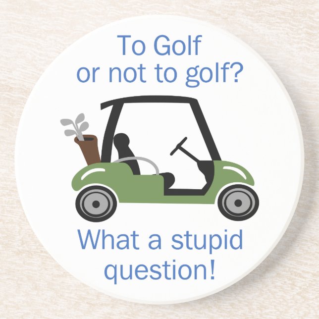 Till golf eller ej underlägg (Framsidan)