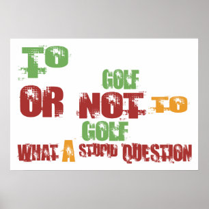 Till Golf Poster