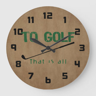 Till Golf Stor Klocka