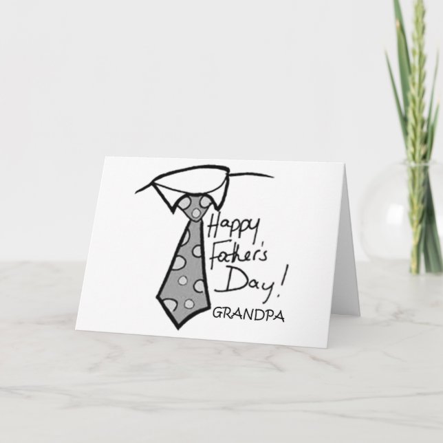 TILL GRANDPA PÅ FARS DAG! KORT (Framsida)