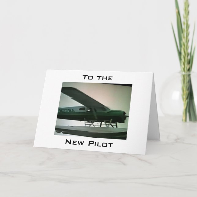 TILL GRATTISARNA "NY PILOT" KORT (Framsida)